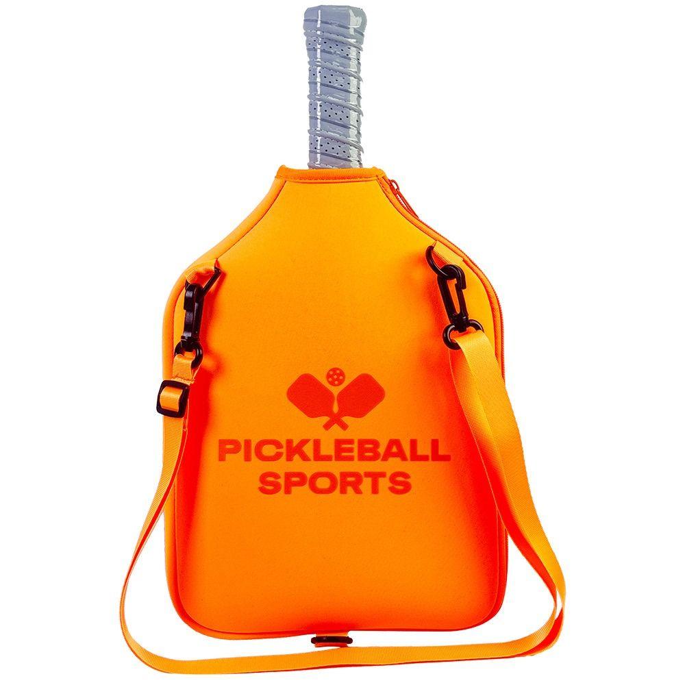Zipper Closure Tennis Crossbody Bag Large Capacity Tennis Racket Bag Badminton Bag Outdoor