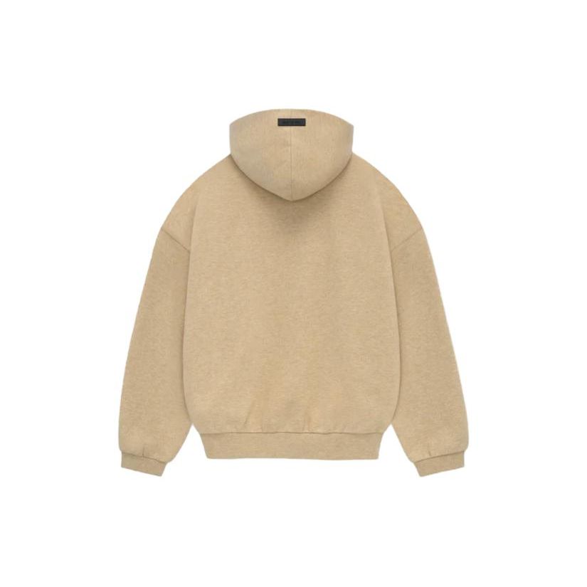 Fear of God Essentials Hoodie Gold Heather Men Tops Tan 192BT232053F