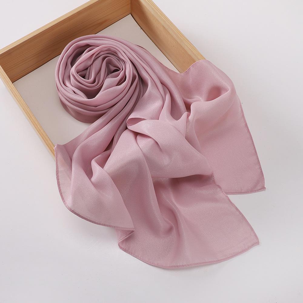 Malaysia's New Women's Head Scarf, Pearlescent Yarn Series Scarf Shawl