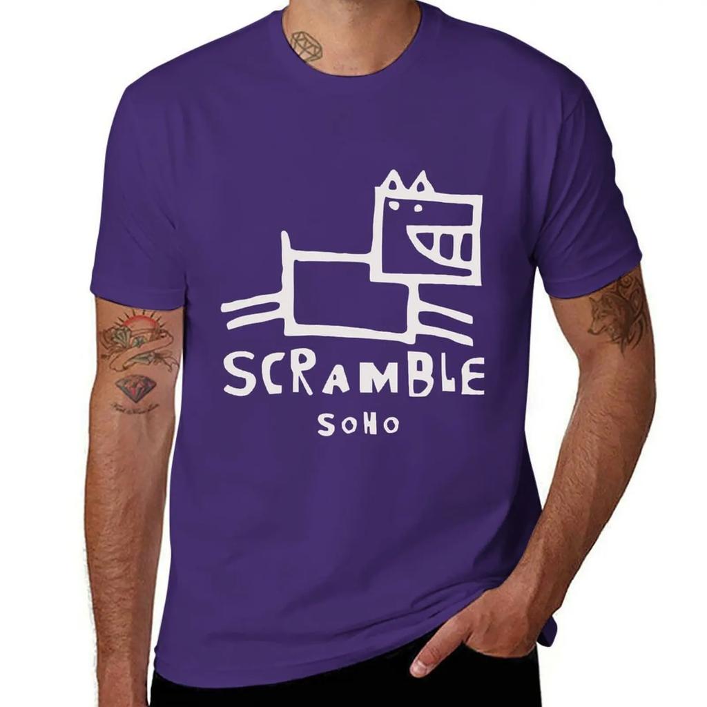 Scramble Studios Soho - Toast of London T-Shirt man clothes plus sizes plus size clothes plain black t shirts men