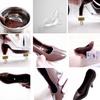 1PC High Heel 3D Polycarbonate Chocolate Mold Fondant Shoes Mould Cake Decorating Tools DIY Home Baking