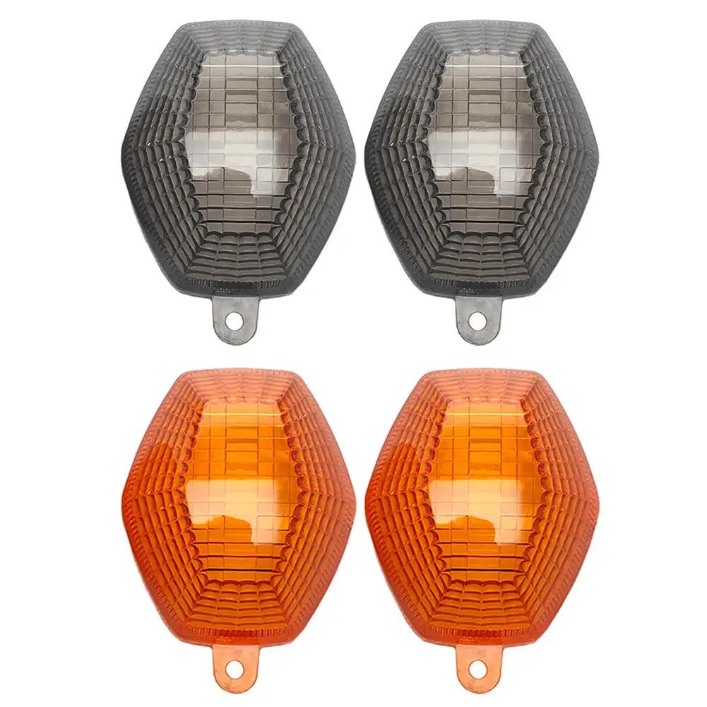 2 шт. Корпус указателя поворота мотоцикла, крышка указателя поворота, линза указателя поворота, подходит для Suzuki DL650 DL1000 V-Strom, прозрачный