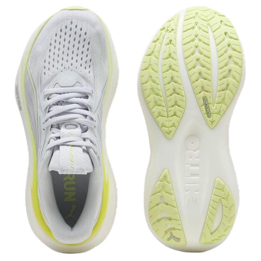 Puma MagMax Nitro 2 Apple Spritz Женские кроссовки Серо-серебристый туман 312126-03