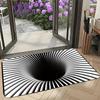 3D визуальный коврик-ловушка, ковровые напольные коврики, нескользящие коврики для ног для ванных комнат и туалетов