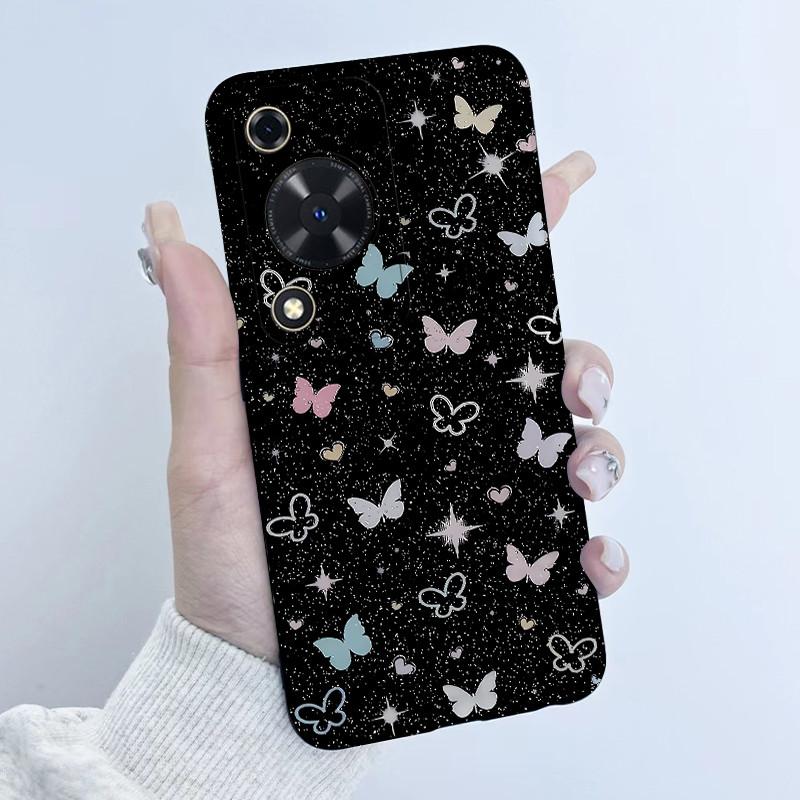 Чехол для телефона Huawei Nova Y72 Чехлы 6,75" Милый Чехол-Панда Астронавт Для Huawei Enjoy 70 NovaY72 MGA-LX3 Мягкий Силиконовый Корпус