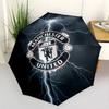 Manchester Crest Outdoor Automatic Umbrella Compact 8-Rib Design Foldable Design for Outdoor Daily Use Elegant Women's Umbrella