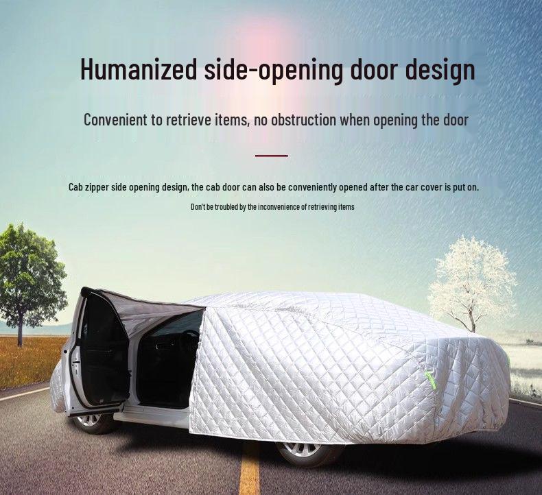BYD New Song L EV Full Exterior Car Cover - Sun, Rain, and Heat Protection Sunshade