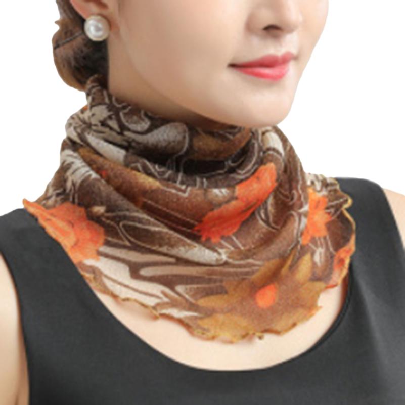 Fashion Sunscreen Veil Small Scarf Neck Guard Mask Headband Motorcycle Sun Protection Head Scarf