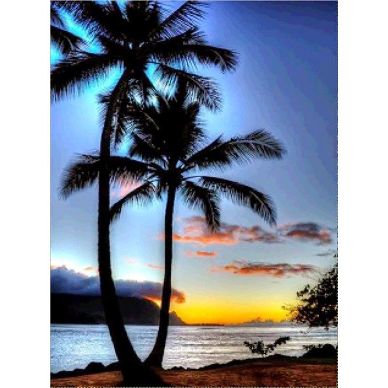 Новая 5D DIY Алмазная Картина Полная Круглая Дрель Пейзаж Вышивка Крестом Вид На Море Алмазная Вышивка Ремесла Домашний Декор Искусство Подарок