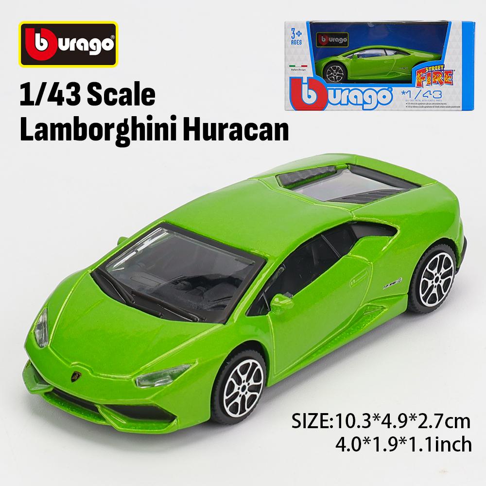 Bburago 1:43 Porsche 911 GT3 Lamborghini 800-4 Toyota Alloy Luxury Car Die Casting Model Toy Series Ornament Collection