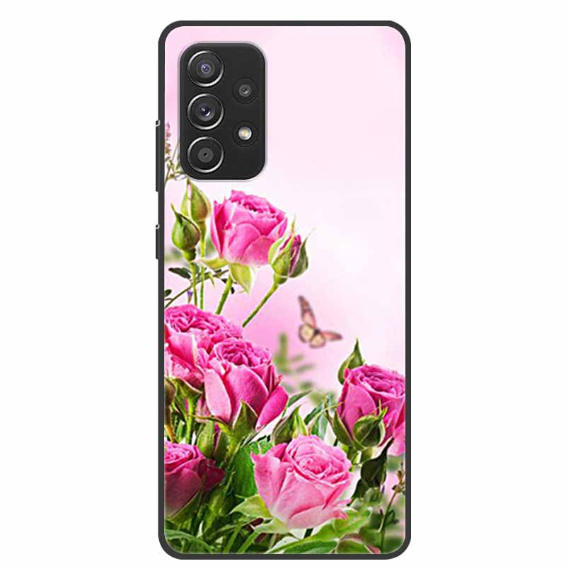 Для чехла Samsung A52s 5G противоударный мягкий силиконовый чехол из ТПУ для Samsung Galaxy A52s 5G чехлы для телефонов A52 S милый мультфильм