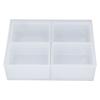 Пластиковый органайзер, складной прозрачный многофункциональный контейнер для хранения ювелирных изделий