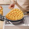 Long Handle Bubble Waffle Maker 19/37 Holes Ice Cream Cone Maker  Baking Accessories