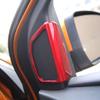 2Pcs/Set A Pillar Audio Speaker Trim Decoration Sticker for Ford Focus 3 MK3 2012 - 2018 ABS Chrome Car Accessories