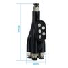 Для Lab X1C P1P/S Адаптер 4-в-1 из ПТФЭ Аксессуары для 3D-принтера Соединители трубок для аксессуаров для 3D-принтеров Lab