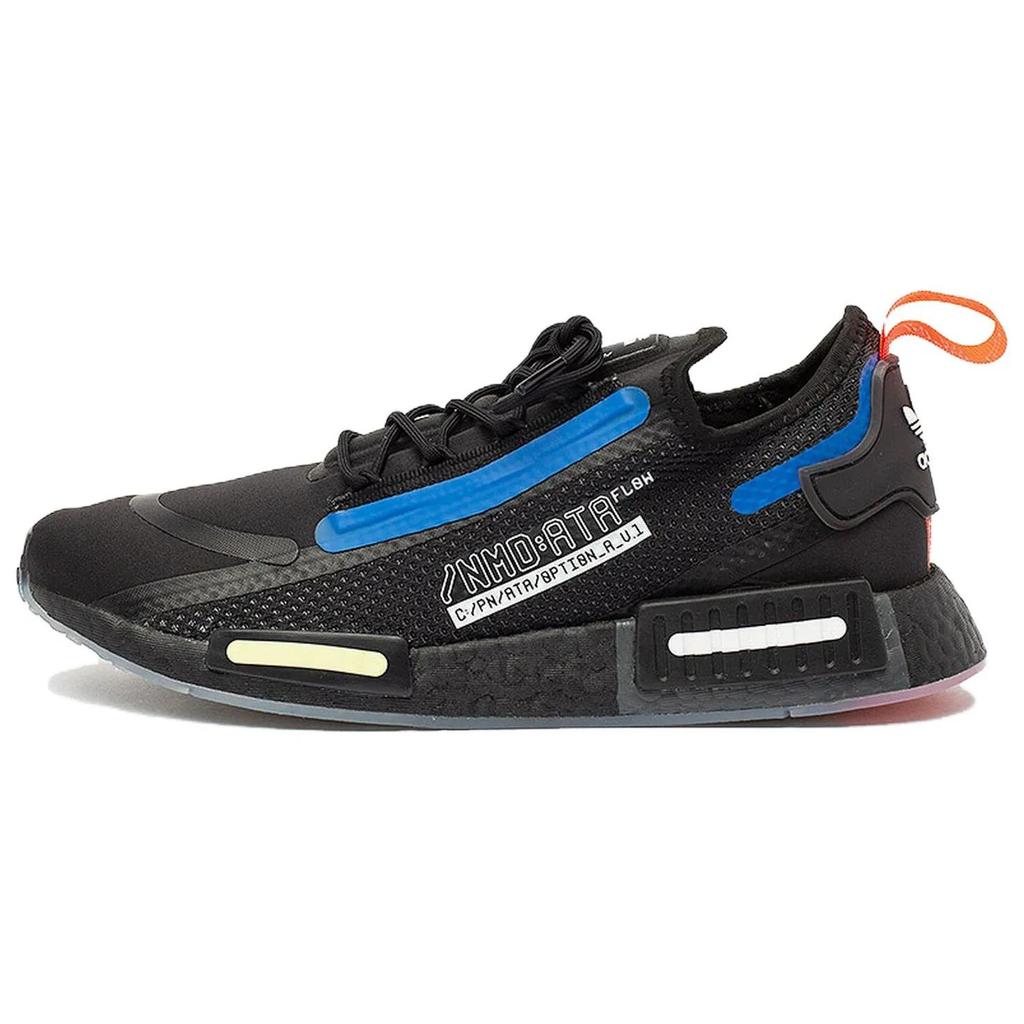 Adidas NMD_R1 Spectoo 'Core Black' (Unisex) Core Black / Core Black / Yellow Tint Casual Shoes FZ3201