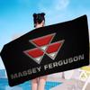 Полотенце для пляжа с трактором Massey Ferguson Цветные полотенца для ванной Микрофибра Быстросохнущее Без песка Пляж Йога Спа Тренажерный зал Бассейн