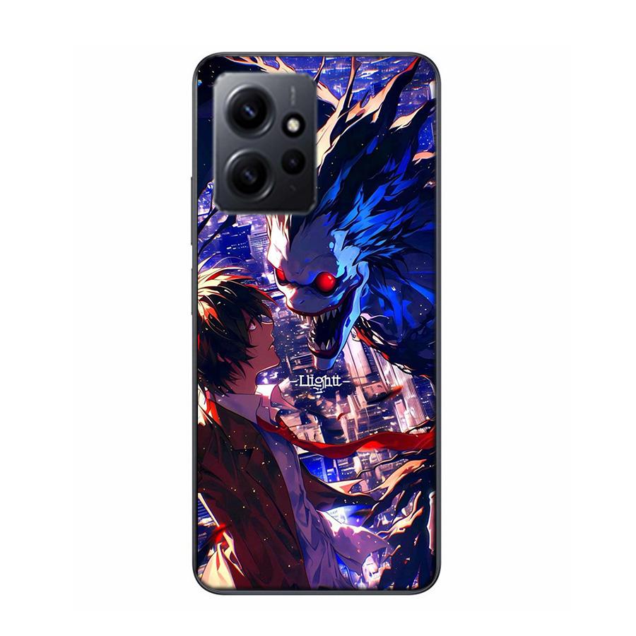 Anime Deth Note Light Yagami Phone Case For Redmi 12 13C 12C 15C 9 10 10C Note 13 Pro Plus 14 15 Pro 9T 9C 9A TPU Soft Cover Cle
