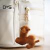 Cute Plush Camel Keychain Fuzzy Camel Doll Keyring for Backpacks Purses Doll Hanging Pendant Accessory