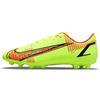 Mercurial Vapor 14 Pro Round Logo HG Men Football Shoes Silver Yellow CV0994-760