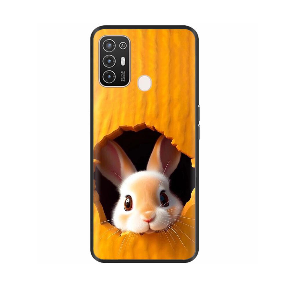Для ZTE Blade A52 Чехол Стильный Расписной Силиконовый Мягкий Защитный Чехол Чехлы Для Телефона Для ZTE Blade A52 Fundas Для ZTE Blade A52 A 52