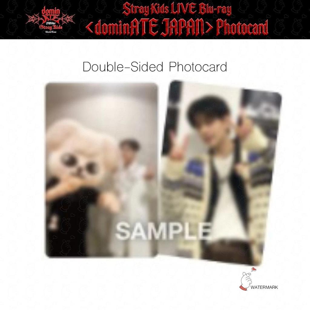 ПРЕДЗАКАЗ Stray Kids World Tour dominATE JAPAN LIVE Blu-ray RAKUTEN POB Двусторонняя фотокарточка Подложка ОФИЦИАЛЬНАЯ