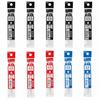 Pentel Multifunctional Ballpoint Pen Refill Set XBXS5 0.5mm 5 Black, 3 Red, 2 Blue