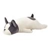 Ribuhaato Body Pillow Premium Nemunemu Animals French Bulldog Bubble M Size Length Fluffy Chewy Stuffed Animal Pillow Gift (Total Approx. 53cm)