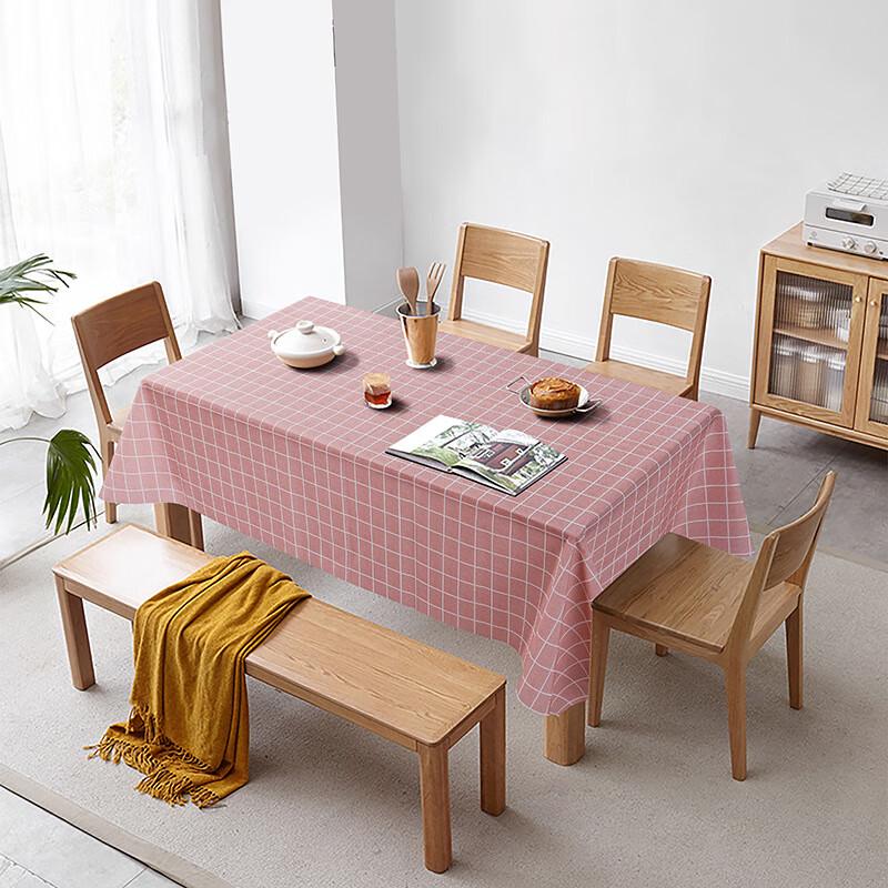 PEVA Waterproof & Oil-Proof Easy-Clean Tablecloth