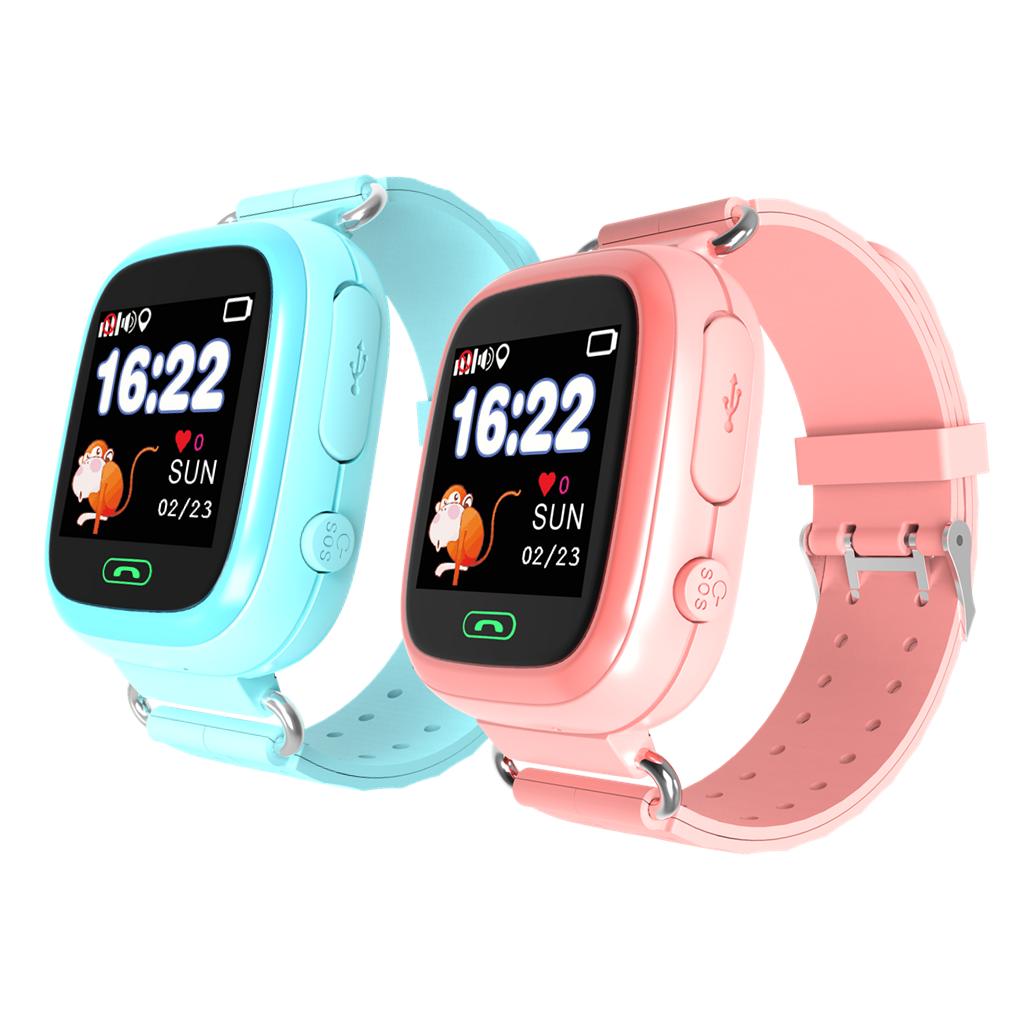 New TD-02 Kids Smart Watch, LBS Tracker, Music Player, Camera, Calculator, Dial & Alarm, IP67 Waterproof with Compass Function