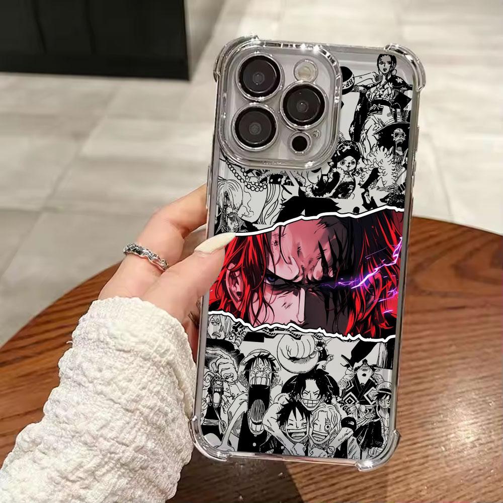 Япония Аниме Горячий One Pieces Мягкий Чехол Для iPhone 17 Pro 16 15 14 13 12 11 Pro Max Чехол 17 Plus 17E 16E 17Air Силиконовый Чехол для Телефона