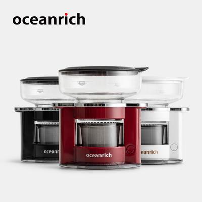 OCEANRICH S2 Автоматическая портативная кофеварка с функцией заливки кофе, многоразовая кофеварка из нержавеющей стали