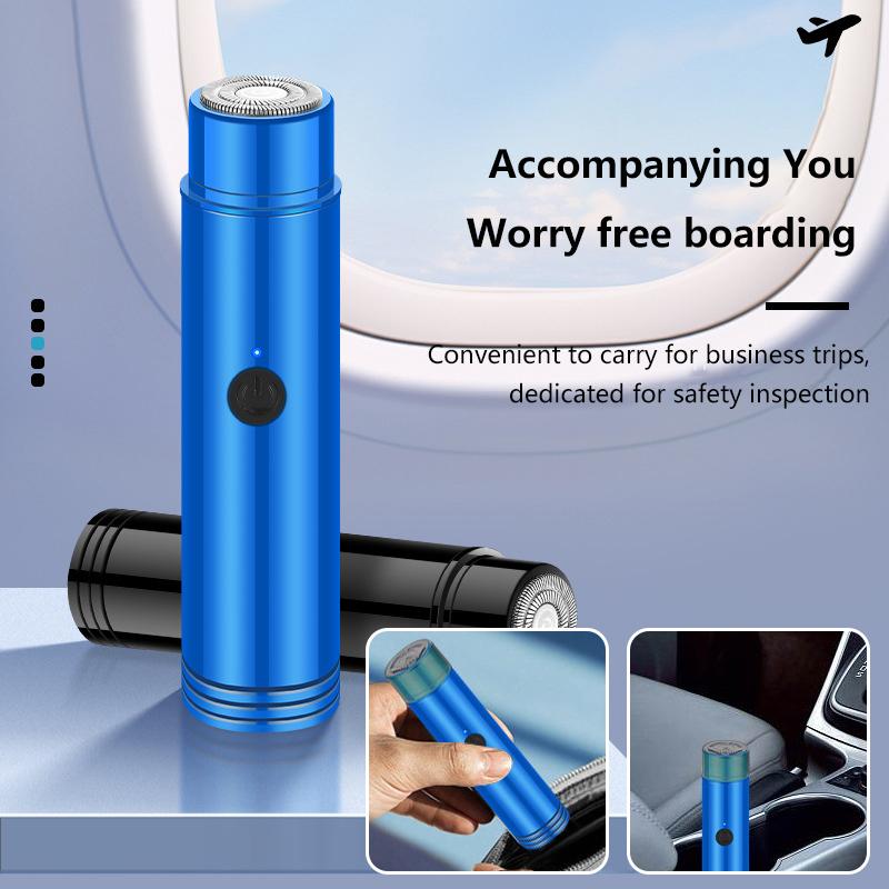 Мини портативная электробритва Self-Assistant Razor USB зарядка модели для бровей верхней и нижней губы щеки подбородок и шея
