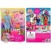 Barbie Dream House Adventure Pink Ryoko Set Dress Up Play для детей от 3 лет и старше, синий FWV25 Doll/Doll Play/Pretend