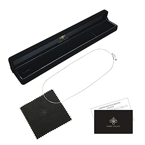 Платиновое ожерелье Pt850 Венецианская цепочка-регулятор ширины [Fairy Kallet] (Слайд 0,7мм 45см)