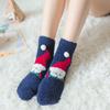 Winter Explosion Coral Fleece Women'S Socks Three-Dimensional Cartoon Terry Socks, Thickened Christmas Socks, Japanese Floor Socks