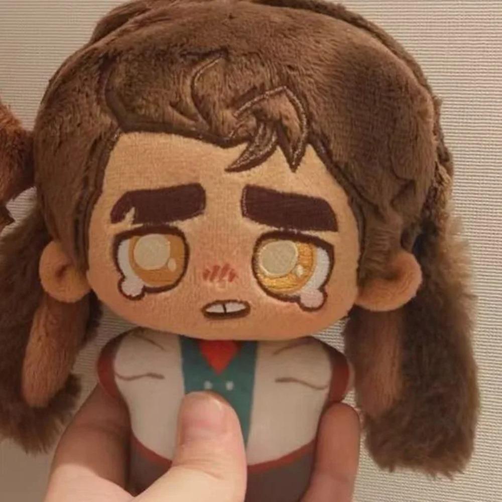 Cute 10cm Viktor Jayce Viktor Plush Cotton Soft Stuffed Doll Keychain Pendant Backpack Bag Charm Gift For Fans