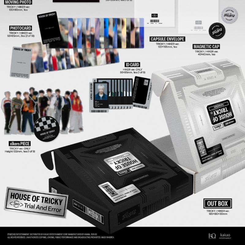 Xikers   House Of Tricky  Trial And Error  3rd Mini Album