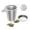 Multifunctional Tea Strainers Fine Tea Infuser with Lid and Double Handle