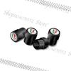 KUBEL1 4Pcs Car Styling Emblem Car Wheel Tire Valve Caps Rim Stem Dust-proof Covers For Alfa Romeo 147 156 166 159 Giulietta Mito Decor