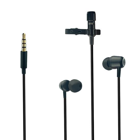 1,5 м Петличный микрофон Профессиональное шумоподавление Мини для прямой трансляции Записи Петличная гарнитура Микрофон для мобильного телефона