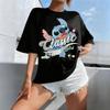 Stitch Disney Cartoon Print Women Man T Shirt Loose Short Sleeve Cotton Top Graphic Tee 2026 Summer Casual Streetwear Fashion
