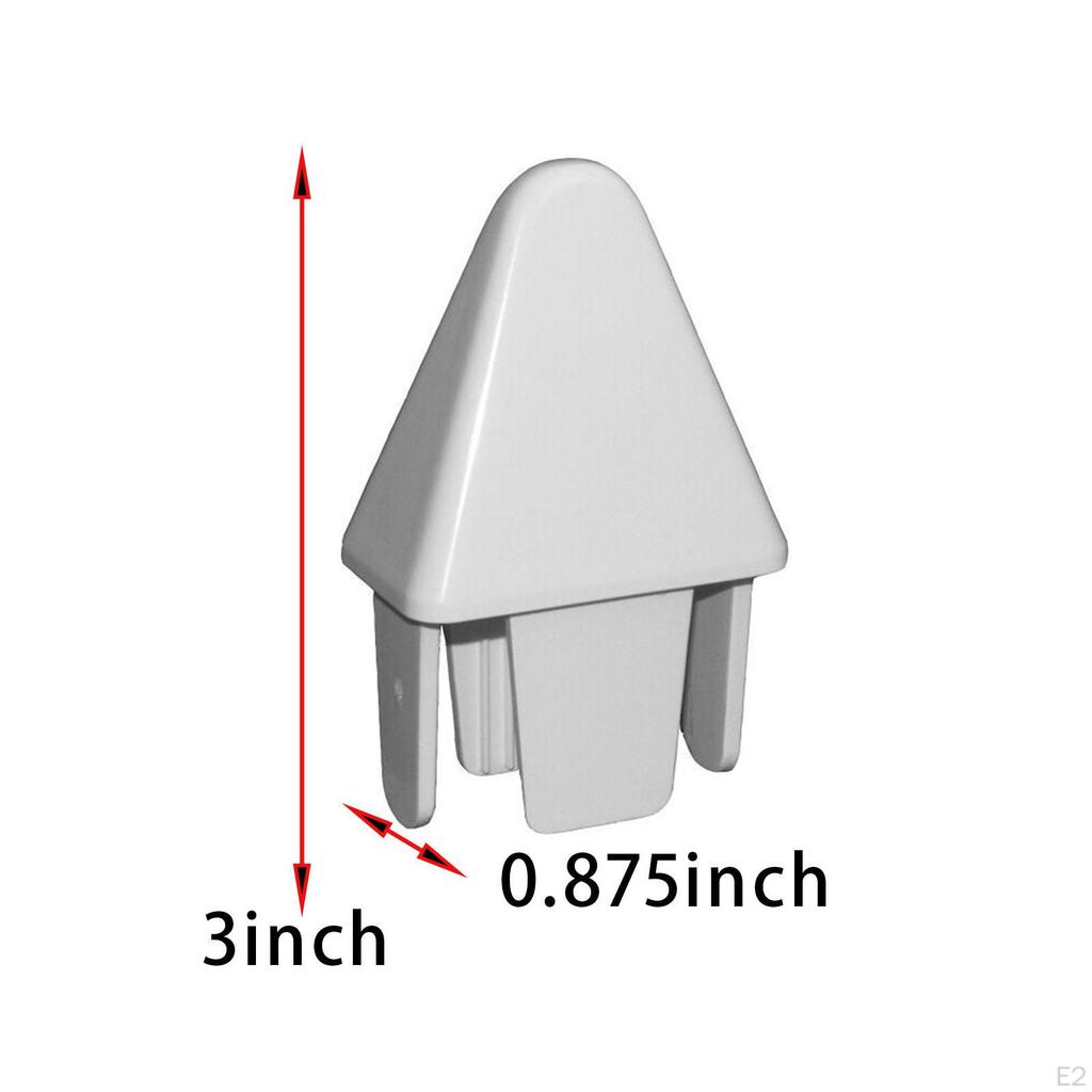 8 шт. колпачки для забора из штакетника, аксессуары, 3 дюйма x 0,88 дюйма, простой в обслуживании, простой прочный столб