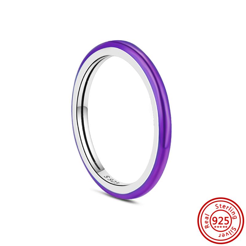 New Original 925 Sterling Silver Ring Love Heart Wishbone Moon Sun Rings Crystal Rose Gold for Women Wedding Gift Luxury Jewelry