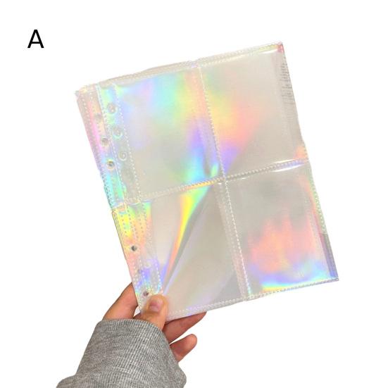 10 листов вложенных листов формата А5 прозрачные водонепроницаемые конверты для фотокарточек Idol Photo