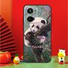 Панда Животное Милый Медведь Для Realme 10 11 12 13 14 Pro Plus 15 GT7 Pro GT6 C65 C67 C63 C61 C55 C51 C53 C35 C75 Чехол