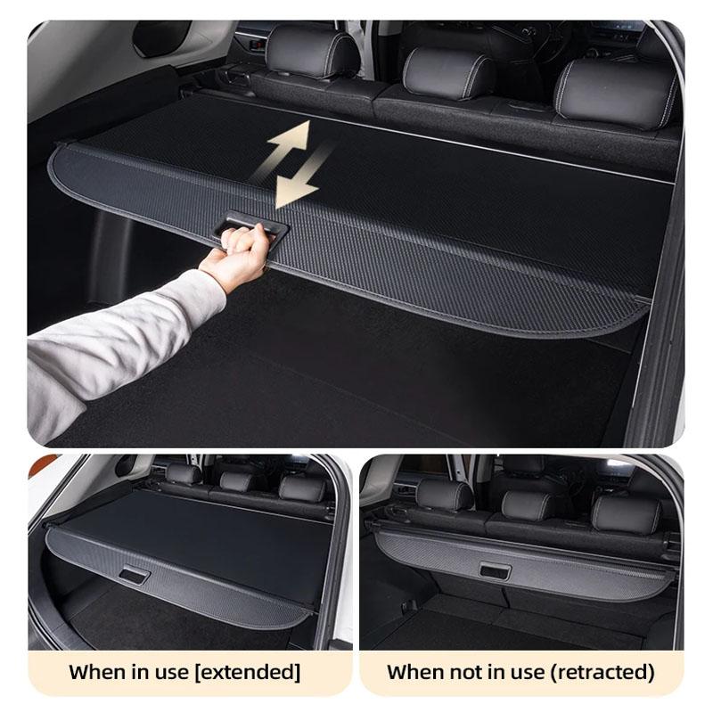 For Changan CS75 Plus 2025 2024 2026 C928 DR 7.0 Car Trunk Cargo Cover Retractable Board Privacy Curtain Auto Tools Accessories