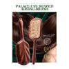 Detangling Hair Brush Women Custom Name Sandalwood HairBrush Wide Tooth Paddle Hairbrush Wood Comb for Hair Massage Scalp Brush