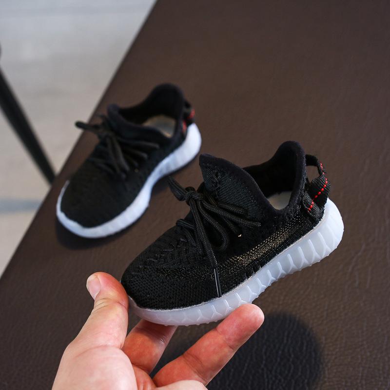 Весенне-осенние новые одноклассники интернет-знаменитости детская спортивная обувь дышащая сетчатая обувь мальчики и девочки детская обувь на мягкой подошве для малышей