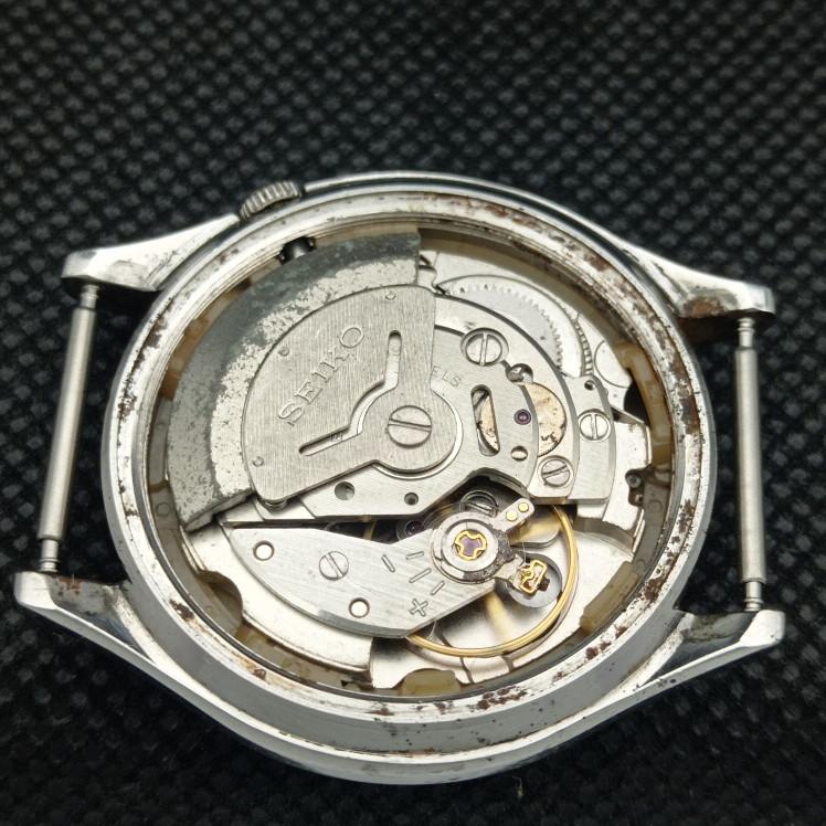 Б/У винтажные мужские часы SEIKO 5 AUTO 6309A из Японии с оригинальным циферблатом 608i-a316916-9